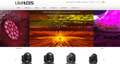 Desktop Screenshot of leeslight.com